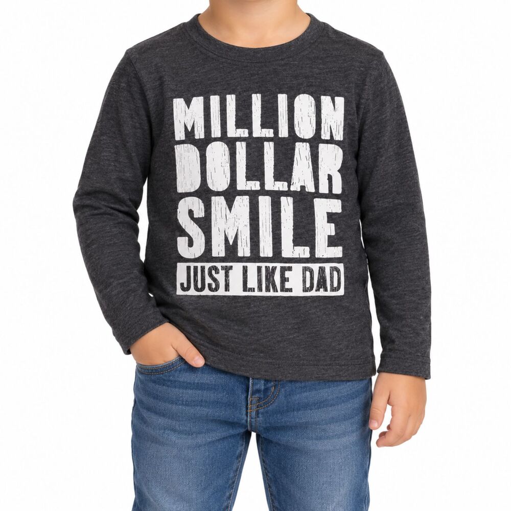 🔥 5 for $30 🔥 The Children’s Place Boys “Million Dollar Smile” Shirt | Size 3T